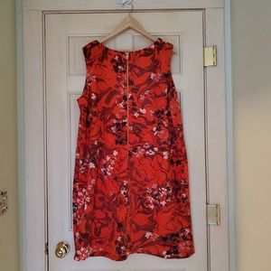 Taylor Dresses - *Last Chance* EUC Taylor Red Print Shift Dress Taylor Dresses - *Last Chance* EUC Taylor Red Print Shift Dress